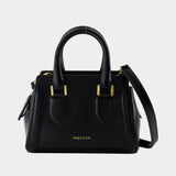 Birdee Mini Purse - Alexander McQueen - Leather - Black