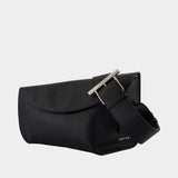 T Bar Sling Large Shoulder Bag - Alexander McQueen - Leather - Black