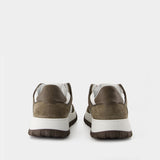 Sneakers Mid - AMI Paris - Leather - White