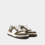Sneakers Mid - AMI Paris - Leather - White