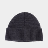 Adc Beanie - AMI Paris - Wool - Grey