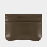 Paris Paris Cardholder - AMI Paris - Leather - Khaki