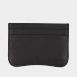 Paris Paris Cardholder - AMI Paris - Leather - Black