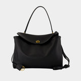 Rodeo Top Handle Large Purse - Balenciaga - Leather - Black