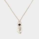 Keyholder Necklace - Balenciaga - Metal - Silver