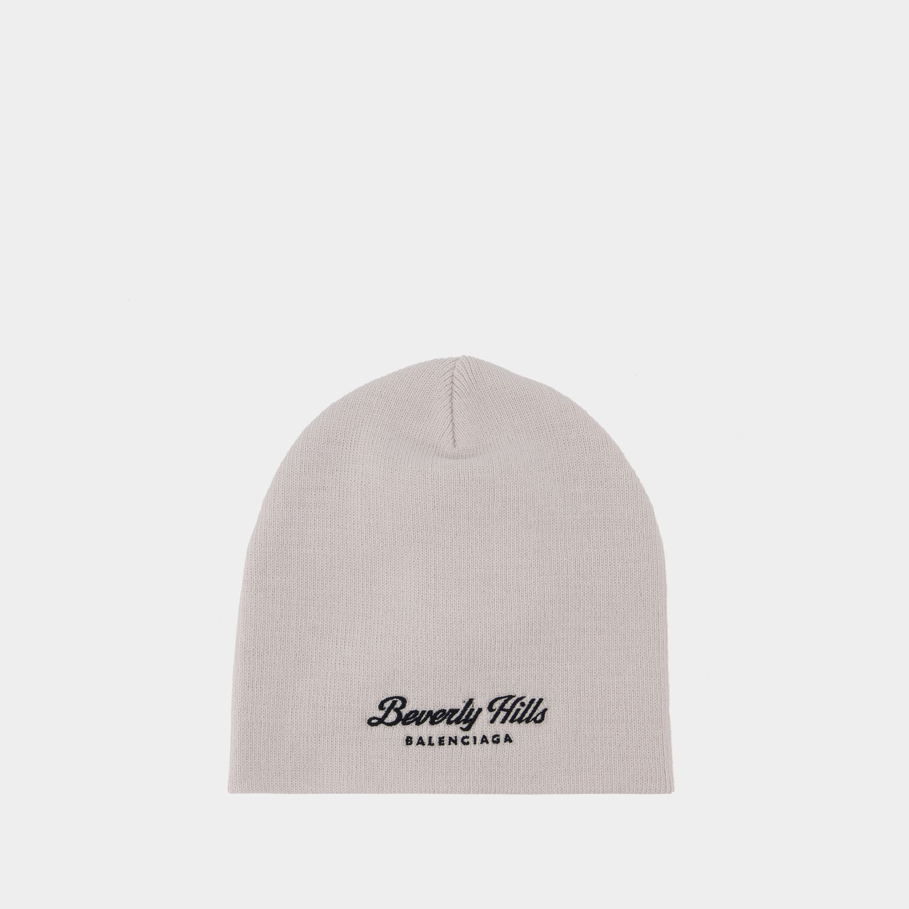 Beverly Hills Beanie - Balenciaga - Wool - White