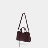 Le City Medium Purse - Balenciaga - Leather - Burgundy