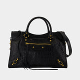 Le City Medium Purse - Balenciaga - Leather - Black