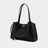 Bel Air Carry All Medium Purse - Balenciaga - Leather - Black