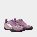Monday Ultra trainers – Balenciaga – Leather – Purple