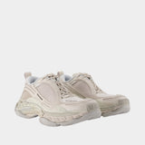 Triple S 2 Sneakers - Balenciaga - Synthetic - Beige