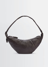 Large Croissant Crossbody bag - Lemaire - Leather - Chocolate