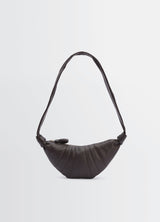 Small Croissant Crossbody bag - Lemaire - Leather - Chocolate