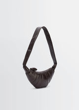 Small Croissant Bag - Lemaire - Leather - Dark Chocolate