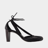 Pedille 80 Sandals - Lemaire - Leather - Black