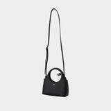 Mini Holy Day Purse - Courreges - Leather - Black