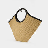 Maxy Holy Shopper Bag - Courreges - Raphia - Neutral