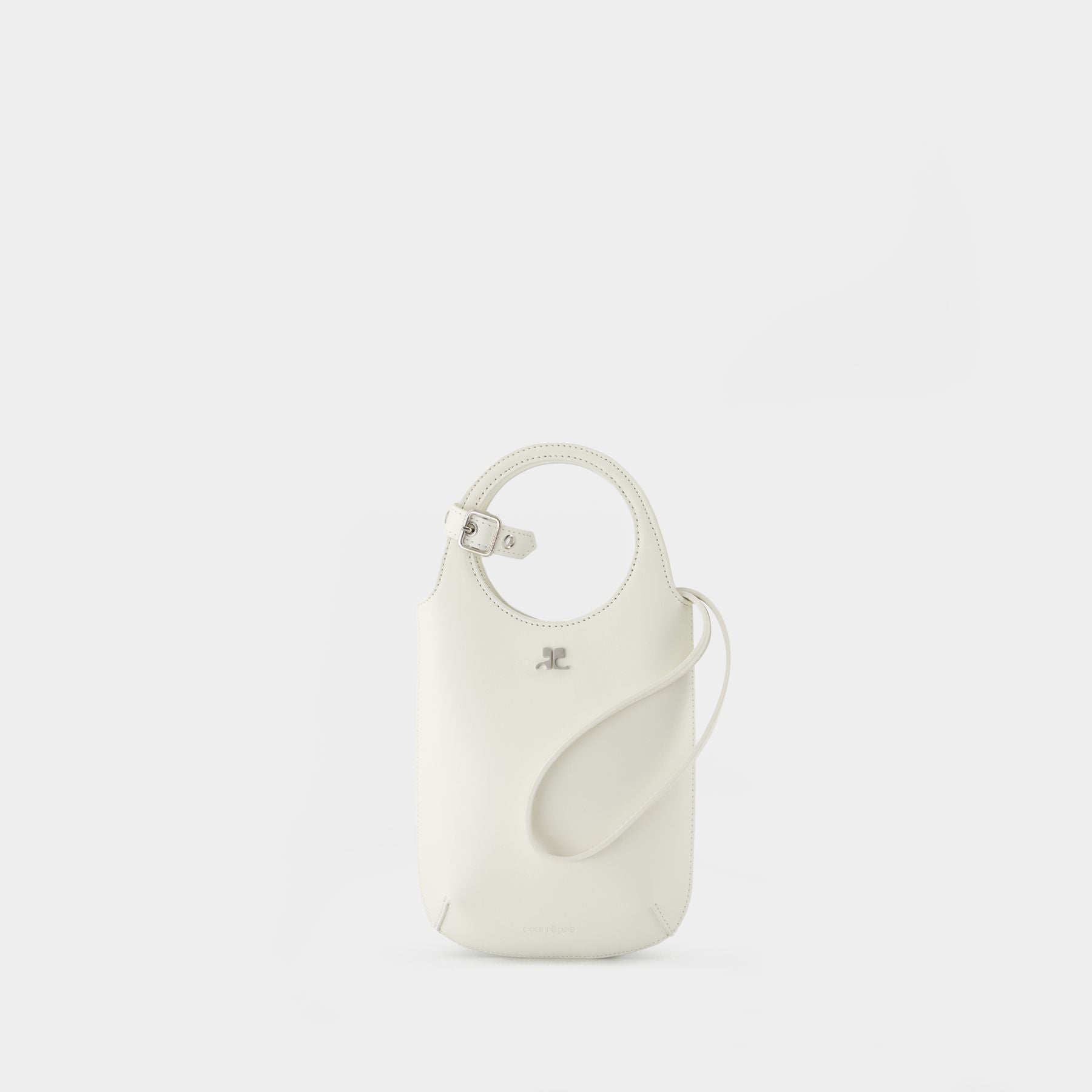 【関税込み】Slim Holy Purse - Courreges - Leather - White Slim Holy Purse - Courreges - Leather - White