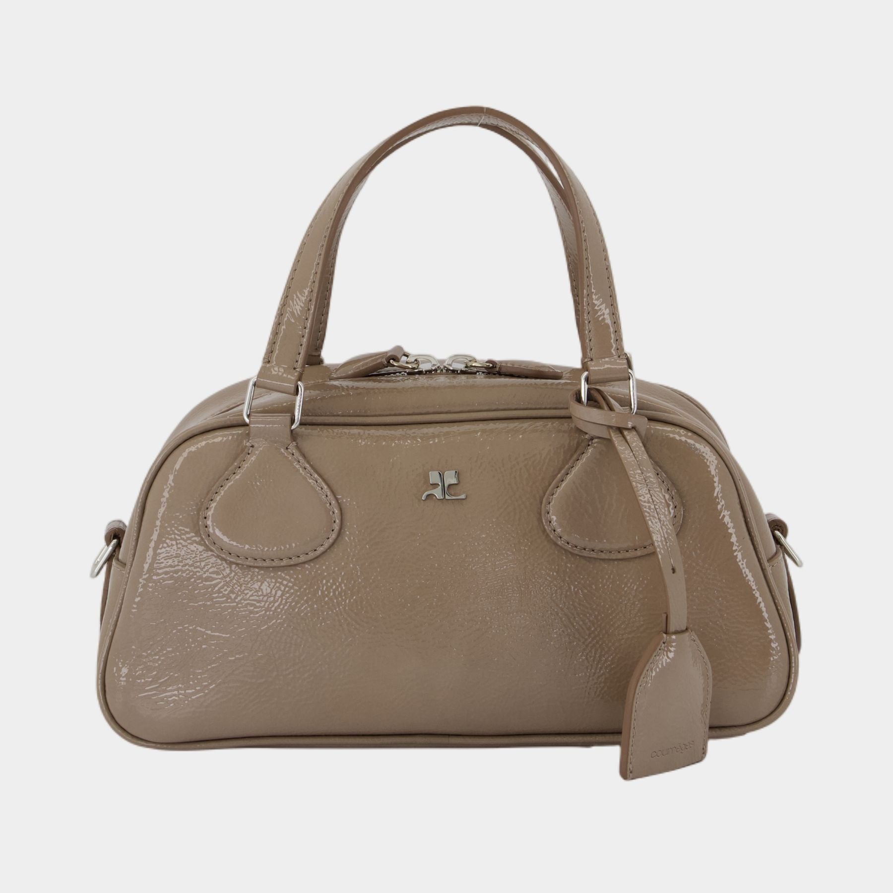 【関税込み】Friday Purse - Courreges - Leather - Brown Friday Purse - Courreges - Leather - Brown