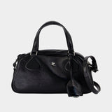 Friday Purse - Courreges - Leather - Black