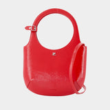 Holy Purse - Courreges - Leather - Red