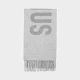 L'echarpe Jacquemus Scarf - Jacquemus - Wool - Grey