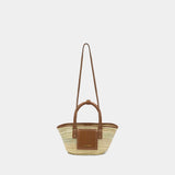 Le Petit Panier Soli - Jacquemus - Raffia - Brown