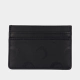 Moon Card Holder - Marine Serre - Synthetic - Black