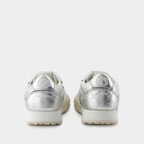 Sneakers Rise - Marine Serre - Leather - Silver