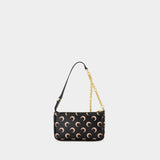 Moon Canvas Core Shoulder Bag - Marine Serre - Leather - Brown