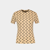 Moon Jersey T Shirt - Marine Serre - Synthetic - Brown