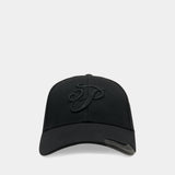 Cursive Cap - 3.PARADIS - Wool - Black
