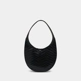 Medium Soft Swipe Handbag - Coperni - Leather - Brown