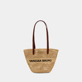 Panier Pm Shoulder Bag - Vanessa Bruno - Raffia - Multicolor