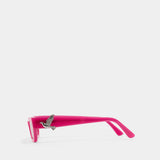 Le Petit Carré Sunglasses - 3.PARADIS - Acetate - Pink