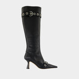 Vivian Boots - Aeyde - Leather - Black