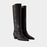 Medea Boots - Aeyde - Leather - Black