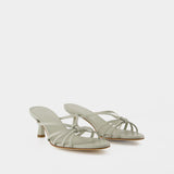 Abby Pumps - Aeyde - Leather - Green