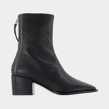 Amina Ankle Boots - Aeyde - Leather - Black