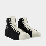 Nizza Hi Sneakers - Y-3 - Canvas - Black
