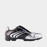 F50 Tunit Chito Sneakers - Y-3 - Leather - Silver