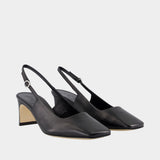 Liza Pumps - Aeyde - Leather - Black