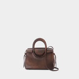Maude Mini Carryall Bag - Staud - Leather - Brown