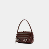 Camero Party Belts Shoulder Bag - Acne Studios - Leather - Brown