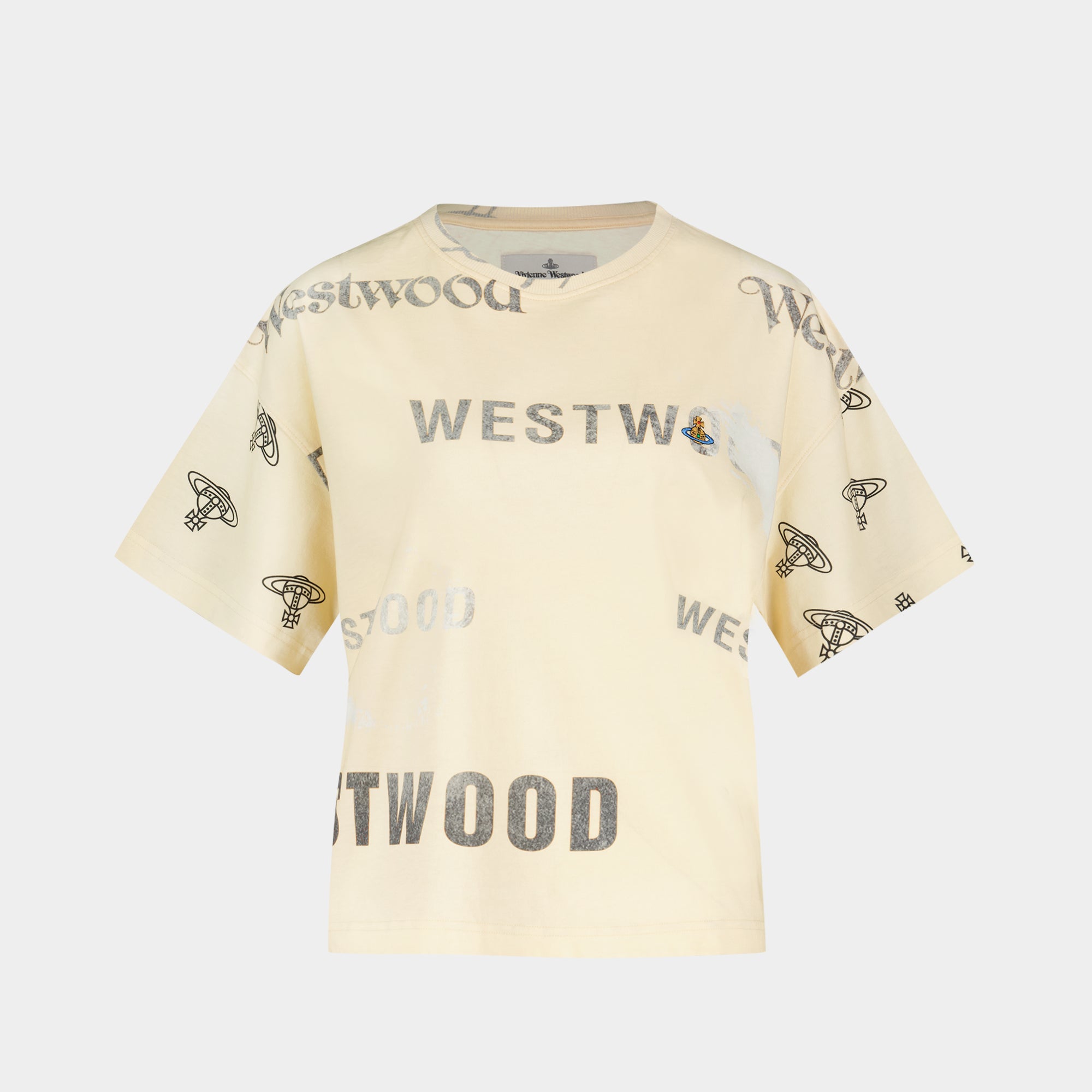 【希少】90's ゴールドタグ Vivienne Westwood Tシャツ M Box T Shirt - Vivienne Westwood - Cotton - Yellow