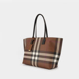 Medium Soft Gc9 Shopper Bag - Burberry - Synthetic - Brown