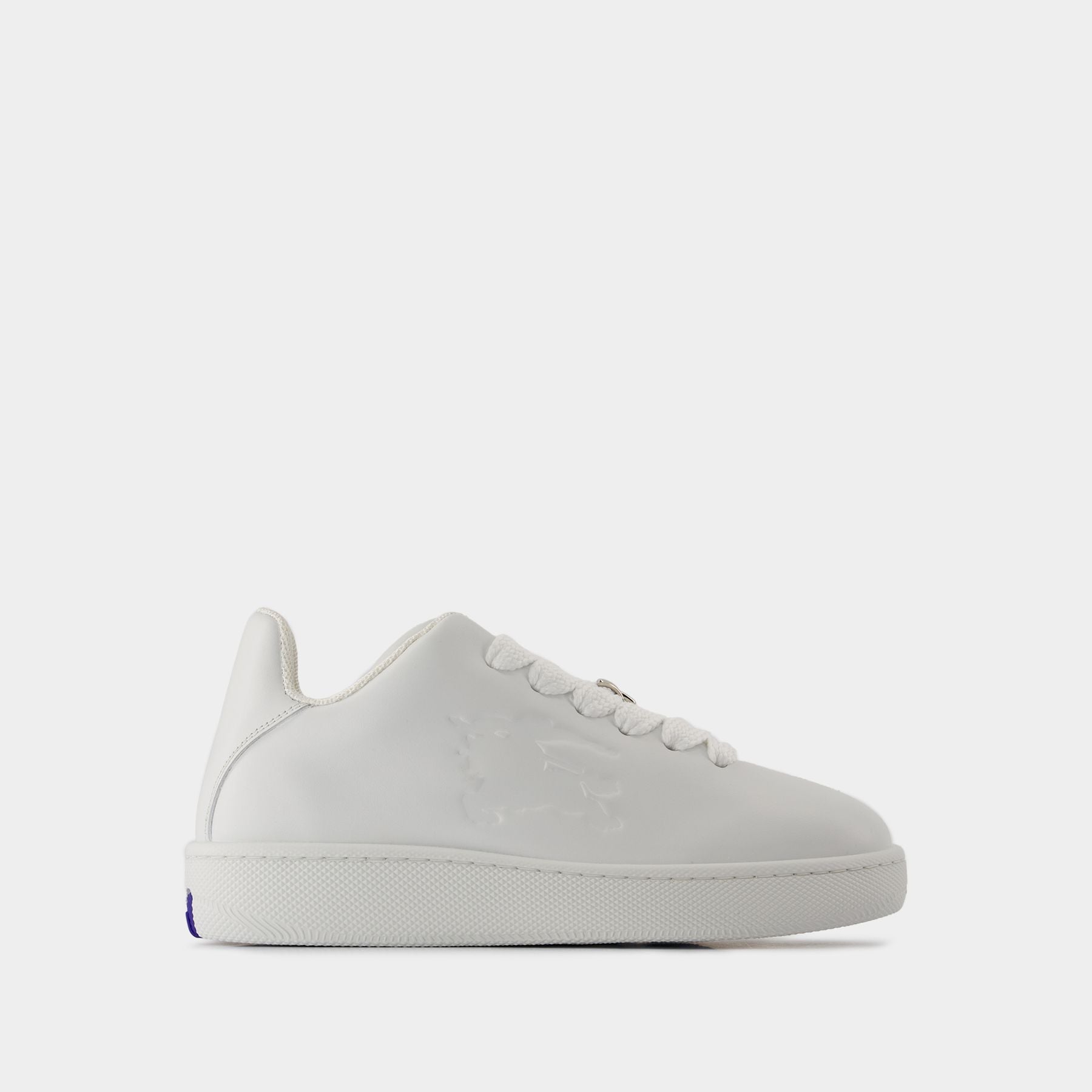Box Sneakers - Burberry - Leather - White display picture 2
