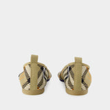 Knit Baby 05 Ballerinas - Burberry - Nylon - Beige