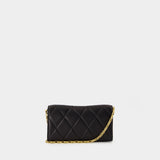Rocking Horse Wallet On Chain - Burberry - Leather - Black