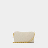 Rocking Horse Wallet On Chain - Burberry - Leather - White